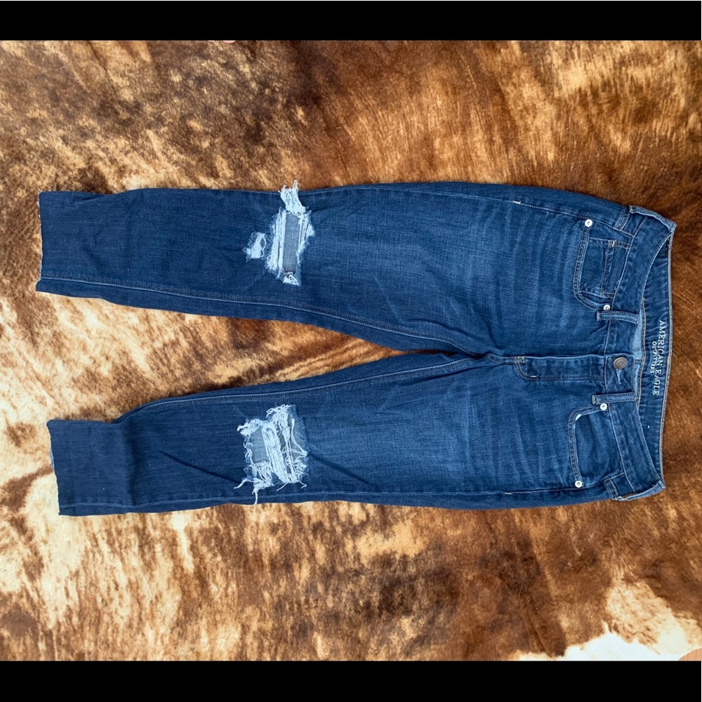 American eagle Tom girl jeans